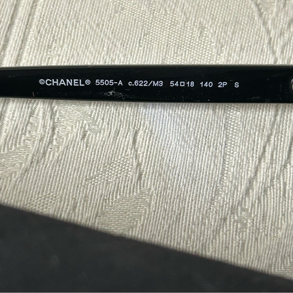 Chanel Current Style 5505 Black Frame Polarized Gradient Lens Sunglasses - Picture 9 of 12